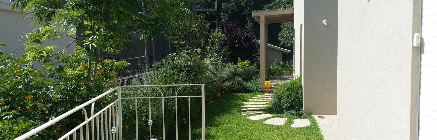 עיצוב גינות מודרניות