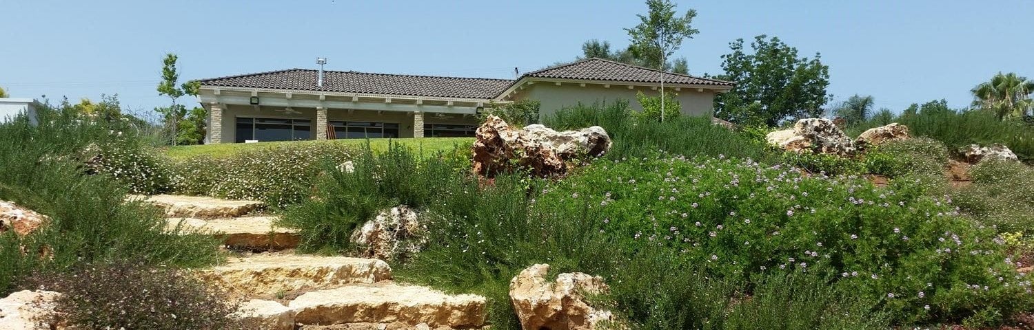 תכנון גינה פרטית בצורה ייחודית